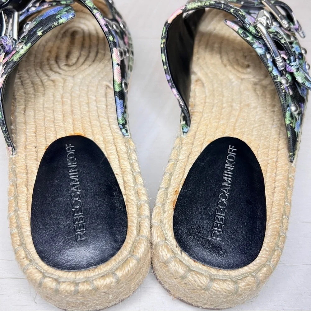 Rebecca Minkoff Jodi Floral Espadrille Sandals
